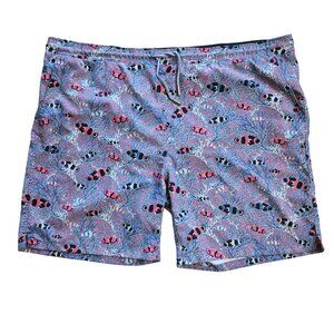 PETER MILLAR Men’s Colorful Clownfish Printed Swim Trunks Sz XL